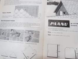 Paraisten Kalkkivuori Oy Minerit - mineriitti Särmä- ja paanukattolevyt -myyntiesite / brochure