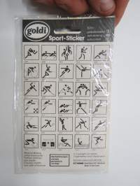Motorradsport / Moottoripyöräily - Goldi Sport Sticker -tarrapakkaus