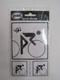 Cycling / Pyöräily - Goldi Sport Sticker -tarrapakkaus