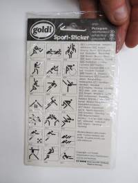 Football / Jalkapallo - Goldi Sport Sticker -tarrapakkaus