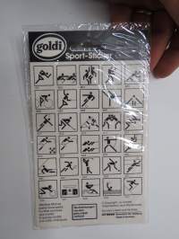 Skating / Luistelu - Goldi Sport Sticker -tarrapakkaus