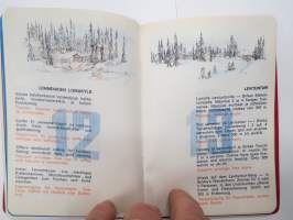 Joulumaa - Santa Claus Land Finland - Passi - Pass - Passport nr 13327 -Joulumaan kannatustuote, alennuksia ym. listatuista hotelleista - matkailukohteista ym.