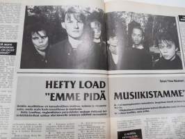 Soundi 1984 nr 4 Eurythmics, Saxon, Stevie Ray Vaughan, Dave Lindholm, Gary Moore Suomessa, Lemmy Kilmister, Hefty Load, Lolita Pop, Fleetwood Mac -music magazine