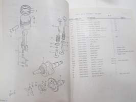 Suzuki SE1800 / SE1800A / SE1800D / SE1800K / SE1800KD / SE1800L / SE1800LA / SE1800KL Generator Parts Catalogue -generaattori varaosaluettelo