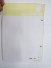 Suzuki SE1800 / SE1800A / SE1800D / SE1800K / SE1800KD / SE1800L / SE1800LA / SE1800KL Generator Parts Catalogue -generaattori varaosaluettelo
