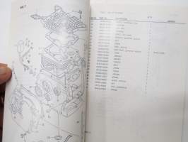 Suzuki SE3000 / SE3000A / SE3000D / SE3000AD Generator Parts Catalogue -generaattori varaosaluettelo