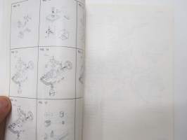Suzuki SP20 / SP30 Water pump parts catalogue -vesipumppu varaosaluettelo