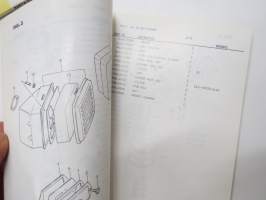 Suzuki SP20K / SP30 Water pump parts catalogue -vesipumppu varaosaluettelo