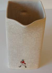Johnny Walker mainos kannu 17x12x9 cm kaunis krakelointi