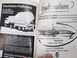 Fahrzeugkonstructionen aus aluminium -alumiinin käyttö rakennusaineena auto- ja kuljetusvälineissä