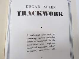 Trackwork -rauta- ja raitotierakentaminen - kiskotukset ja vaihteet