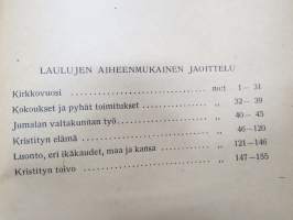 Hengellisiä lauluja ja virsiä kuorolle, nuottipainos