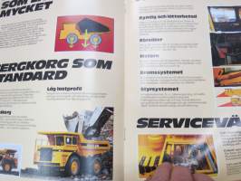 Volvo BM 540 -myyntiesite / sales brochure