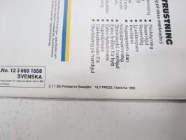 Volvo BM 540 -myyntiesite / sales brochure