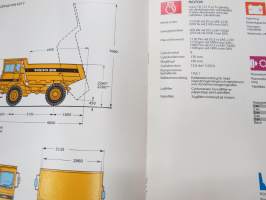Volvo BM 425 C -myyntiesite / sales brochure