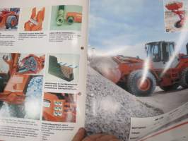 Fiat-Hitachi FR 130, FR 160, FR 220 -myyntiesite / sales brochure