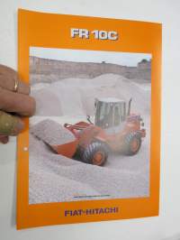 Fiat-Hitachi FR 10C -myyntiesite / sales brochure