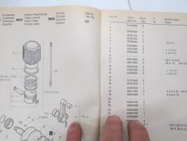Hatz Diesel 2 G 30 Eratzteil-Liste - Spare Parts List - Liste des piéces de rechange - Lista de recambios -varaosaluettelo