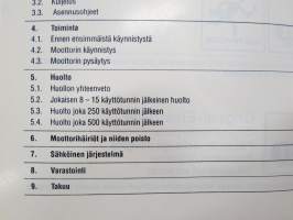 Hatz Diesel 2 G 30 / 2 G 40 -käyttöohjekirja suomeksi / operator´s manual in finnish