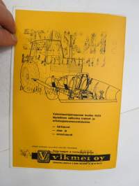 Hokke lumiaurojen  käyttö- ja huolto-ohjeet -operator´s  and service manual for snow plough
