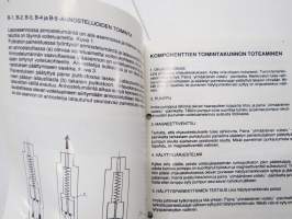 Safematic - Safemobe ajoneuvokeskusvoitelu -käyttöohjekirja / huolto-ohjekirja -operating and service instructions for central lubrication system