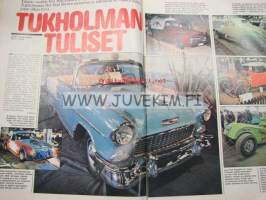 Vauhdin Maailma 1979 nr 5 -mm. Kevään merkittävin autouutuus! Datsun 120A, Autosuunnistus, Tuhti tehopaketti Turbo Kawasaki Z 1000, BMW M1 auto jota on jo