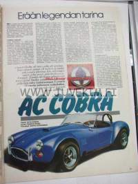 Vauhdin maailma 1982 nr 1 -mm. Datzun ZX Tvin-Turbo IMSA-GT pelottava TuplaTurbo, Vene Formulat -81, XX Pohjola ralli, Honda GL 1100 Gold Wing aatelis-Custom, Keken
