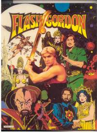 Flash Gordon -elokuvan pohjalta tehty sarjakuva-albumi v. 1981