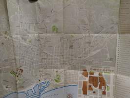 Plano guia de Barcelona - kartta