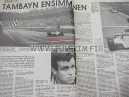 Vauhdin maailma 1982 nr 9 -mm. Suurajo-opas 1982, Mantorp Drag Festival, Kuopon MM-crossi, Maisteissa Ducati 500, VM-finn Am katuautokisa, F1 Ranskan ja Saksan GP