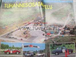 Vauhdin maailma 1982 nr 9 -mm. Suurajo-opas 1982, Mantorp Drag Festival, Kuopon MM-crossi, Maisteissa Ducati 500, VM-finn Am katuautokisa, F1 Ranskan ja Saksan GP