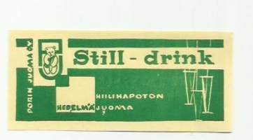 Still Drink  -   juomaetiketti
