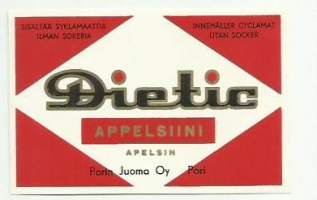 Dietic  -   juomaetiketti