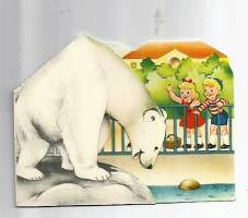 Jääkarhu ja lapset  - mobilekortti