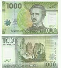 Chile 1000  Escudo 2010-18   seteli