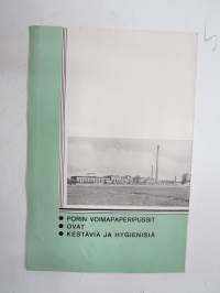 W. Rosenlew &amp; Co Oy Säkki- ja pussitehdas näytepussit 6 kpl -hinnasto näytepusseineen -paper bag samples / brochure