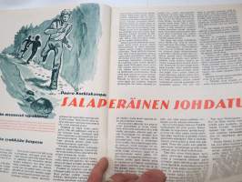 Joka Poika 1964 nr 1, Lotus Elite, TV-mekaanikko, Mikko Adolf Kolehmainen (Riihimäen Lasi) Torpanpojasta teollisuusmieheksi, tehtäviä, tietoa, askartelua ym.