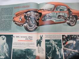 Joka Poika 1964 nr 1, Lotus Elite, TV-mekaanikko, Mikko Adolf Kolehmainen (Riihimäen Lasi) Torpanpojasta teollisuusmieheksi, tehtäviä, tietoa, askartelua ym.