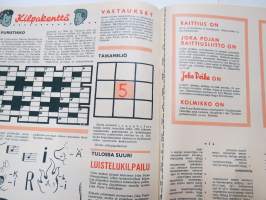 Joka Poika 1964 nr 1, Lotus Elite, TV-mekaanikko, Mikko Adolf Kolehmainen (Riihimäen Lasi) Torpanpojasta teollisuusmieheksi, tehtäviä, tietoa, askartelua ym.