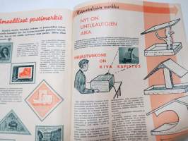 Joka Poika 1964 nr 1, Lotus Elite, TV-mekaanikko, Mikko Adolf Kolehmainen (Riihimäen Lasi) Torpanpojasta teollisuusmieheksi, tehtäviä, tietoa, askartelua ym.