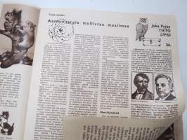 Joka Poika 1964 nr 3, Keski-Suomi erikoisnumero, Luistelija Jouko Launonen, Atomienergia mullistaa, tehtäviä, tietoa, askartelua ym.