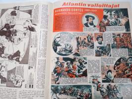 Joka Poika 1964 nr 3, Keski-Suomi erikoisnumero, Luistelija Jouko Launonen, Atomienergia mullistaa, tehtäviä, tietoa, askartelua ym.