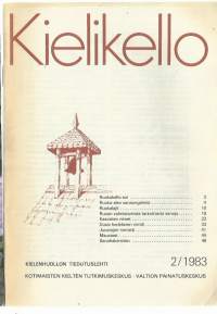 Kielikello 1983 nr 2 / teemana ruoka