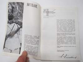 Miesten koulu 1965 - Pääesikunnan koulutustoimiston julkaisu alokkaiksi tuleville varusmiehille - finnish army guide for recruits