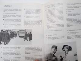 Miesten koulu 1965 - Pääesikunnan koulutustoimiston julkaisu alokkaiksi tuleville varusmiehille - finnish army guide for recruits