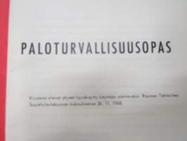 Paloturvallisuusopas - Rauma-Repola Oy - Rauman Tehtaat -fire protection guide