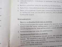Paloturvallisuusopas - Rauma-Repola Oy - Rauman Tehtaat -fire protection guide