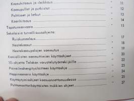 Paloturvallisuusopas - Rauma-Repola Oy - Rauman Tehtaat -fire protection guide