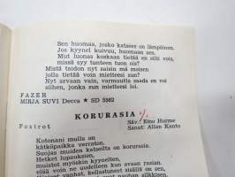 Toivelauluja 51 -popular songs