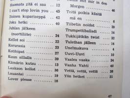 Toivelauluja 51 -popular songs